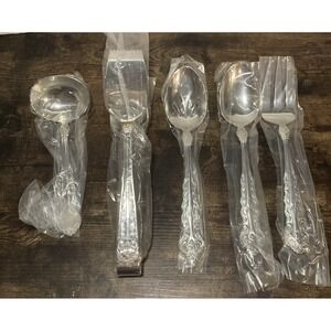 Reed & Barton New Richmond Hill 18/10 Stainless Steel Serving Flatware Set 10-Pc